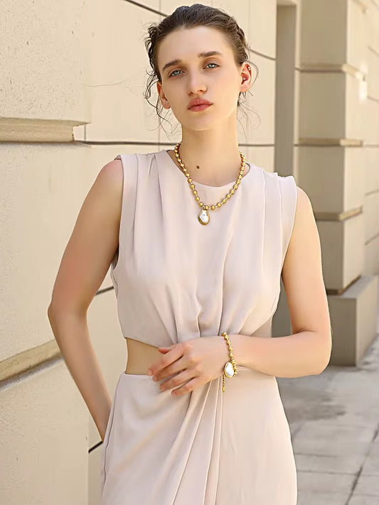 Elegant Pearl Jewelry Set